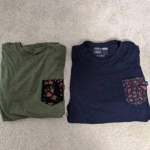 Vans pocket T shirts